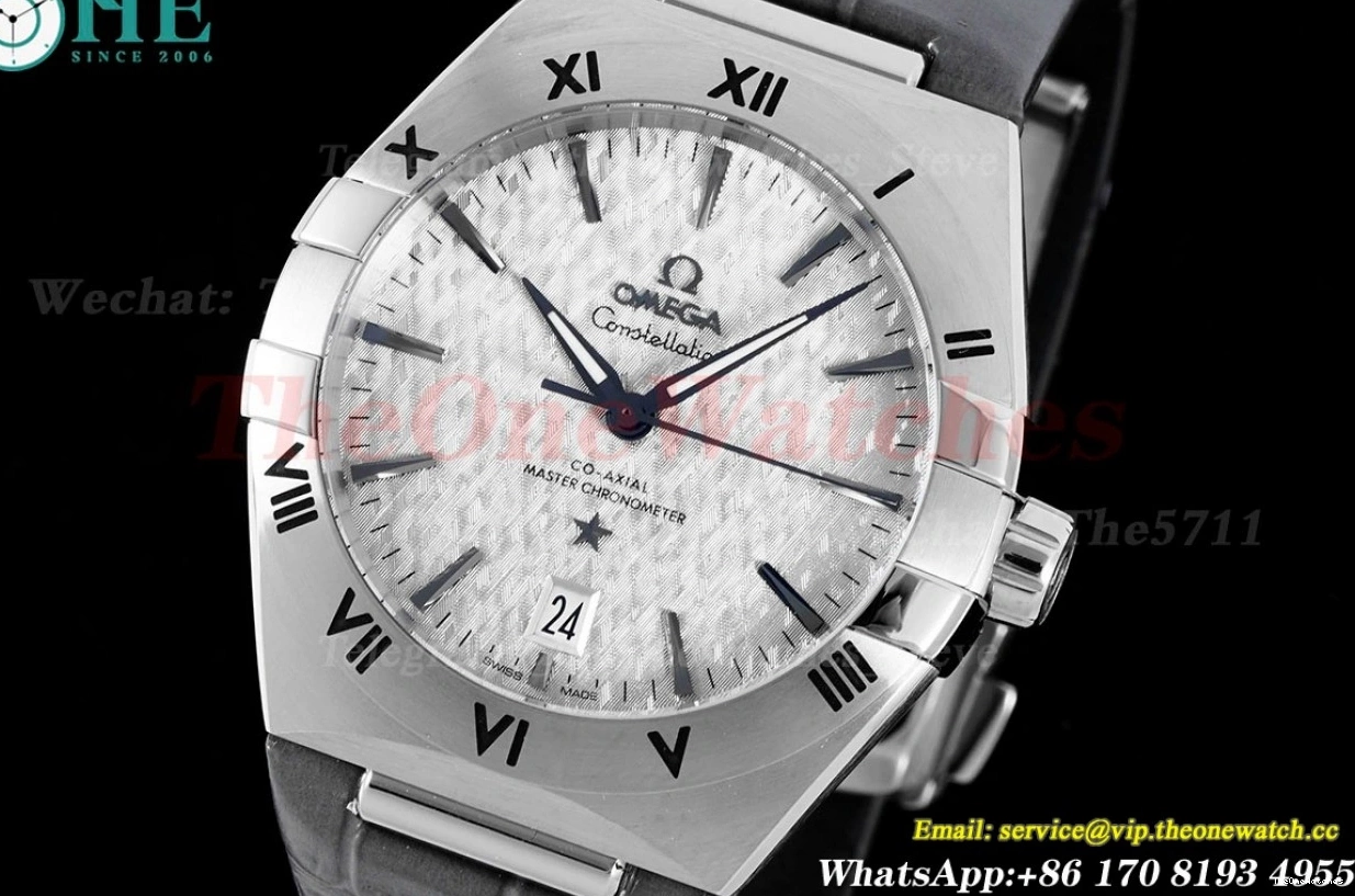 Dial SS LE Textured 39mm Constellation ORF White A8800 0509